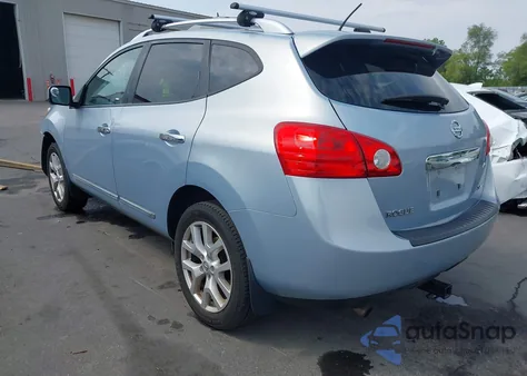 2013 Nissan Rogue Sv W/Sl Pkg из США, поврежденный, VIN JN8AS5MV6DW119910